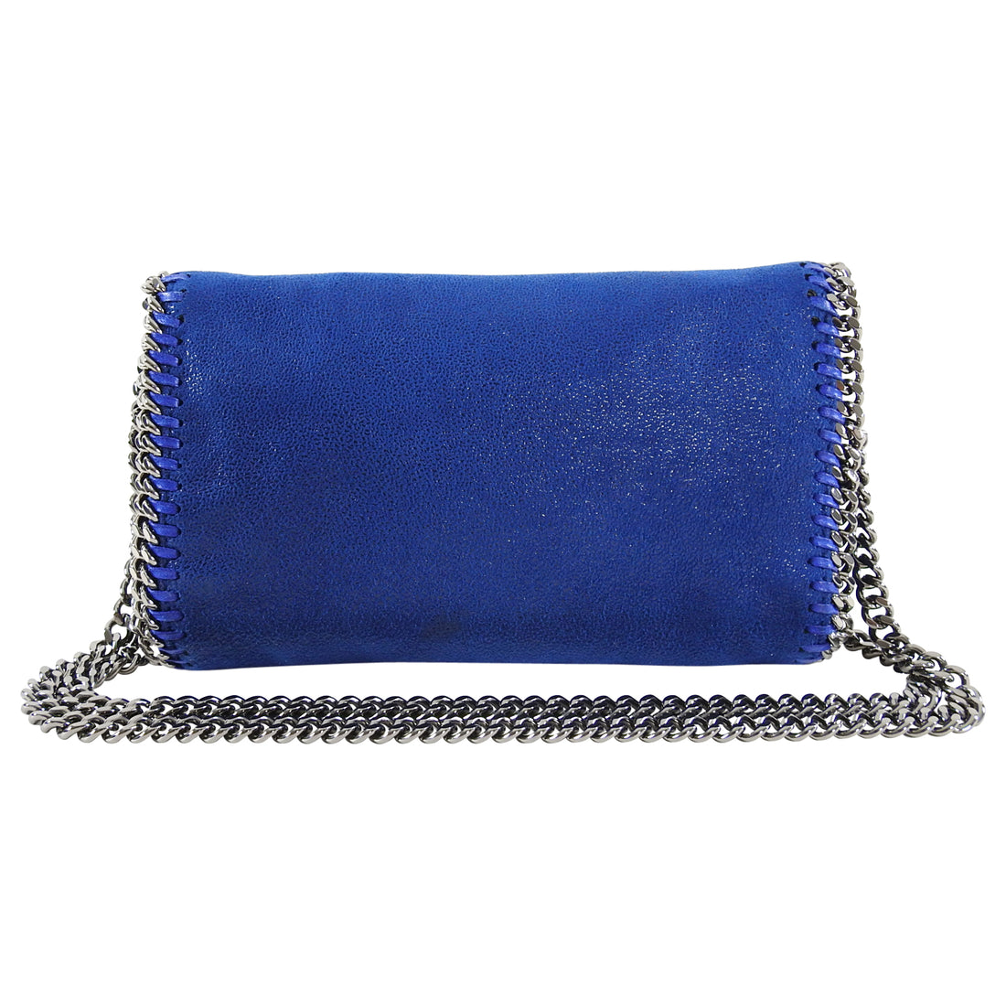 Stella McCartney Falabella Mini Cobalt Blue Crossbody Bag