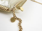 Stella Mccartney Gold Falabella Crossbody Chain Bag