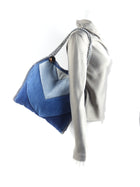 Stella McCtraney Blue Eco Denim Falabella Shoulder Bag