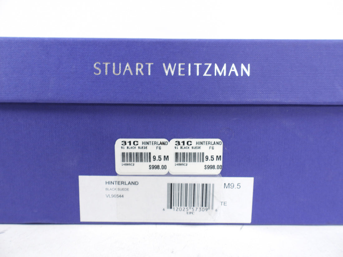 Stuart Weitzman Stretch Suede Hinterland Over the Knee Boots - 9.5