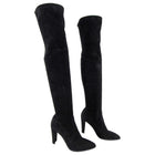 Stuart Weitzman High Street Stretch Suede Over The Knee Boots - 7