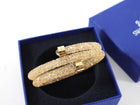 Swarovski Nude Crystal Dust Coil Bracelet - S/M