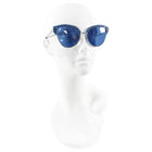 Atelier Swarovski Blue Crystal Frame Sunglasses