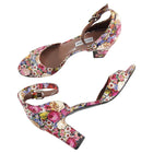 Tabitha Simmons Jerry Flower Print Ankle Strap Sandals - 40