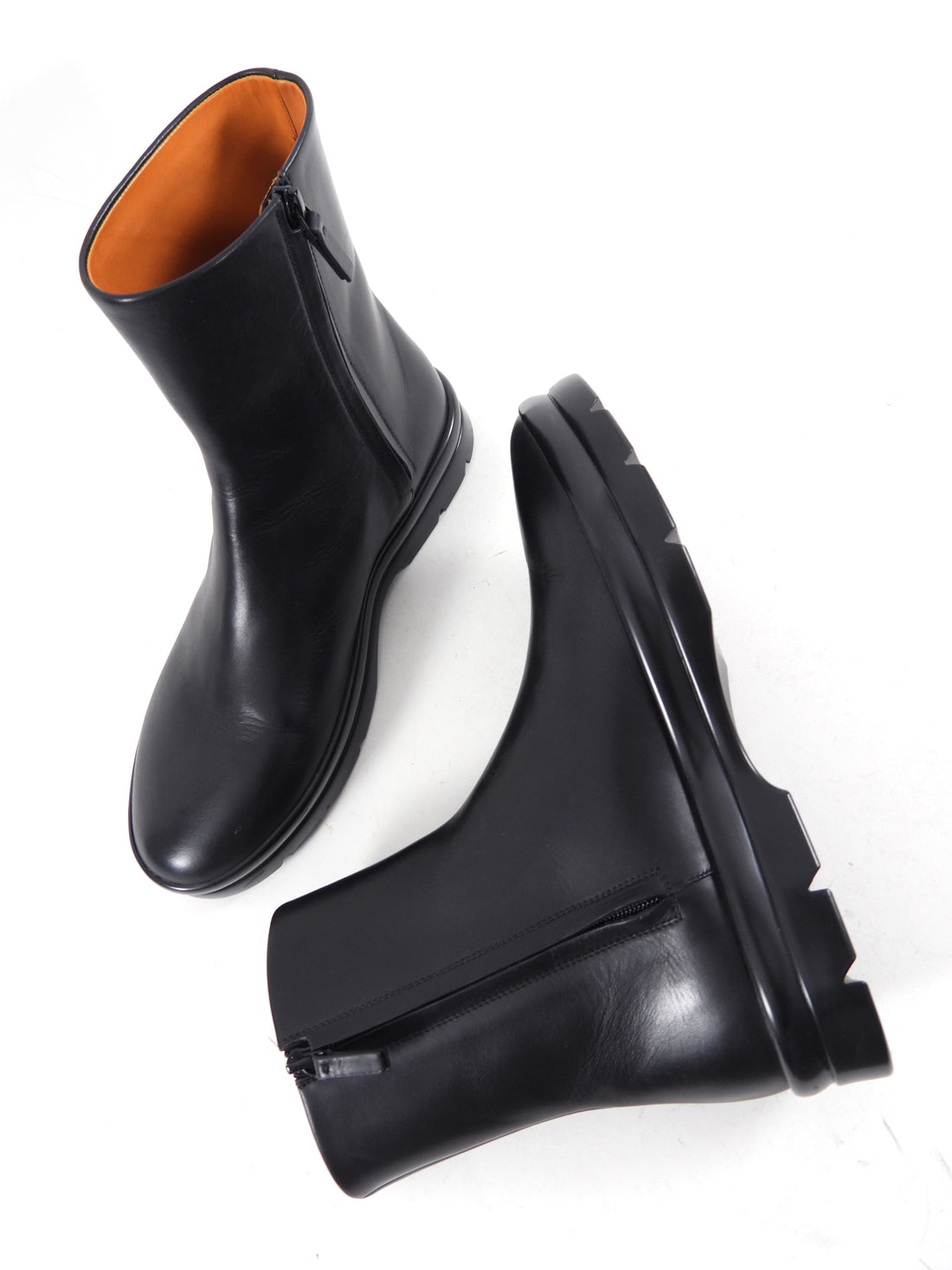 The Row Black Leather Billie Bootie 41 I MISS YOU VINTAGE