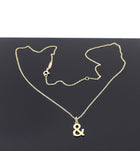 Tiffany & Co.  18k Gold Ampersand Necklace