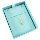 Tiffany & Co 18K Gold Ampersand Pendant Necklace