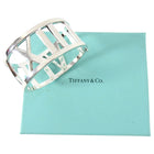 Tiffany and Co. Vintage 2003 Sterling Silver Wide Atlas Cuff Hinged Bracelet