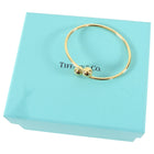 Tiffany 18k Yellow Gold Hardwear Ball Bypass Bracelet