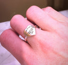 Tiffany & Co. Sterling Silver Return to Heart Ring - 5.75