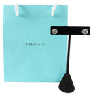 Tiffany & Co. Sterling Silver Twist Knot Ball Earrings