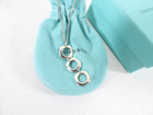Tiffany and Co. Square Cushion Link Sterling Silver Pendant Necklace
