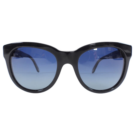 Tiffany & Co.  Black Frame Sunglasses and Case