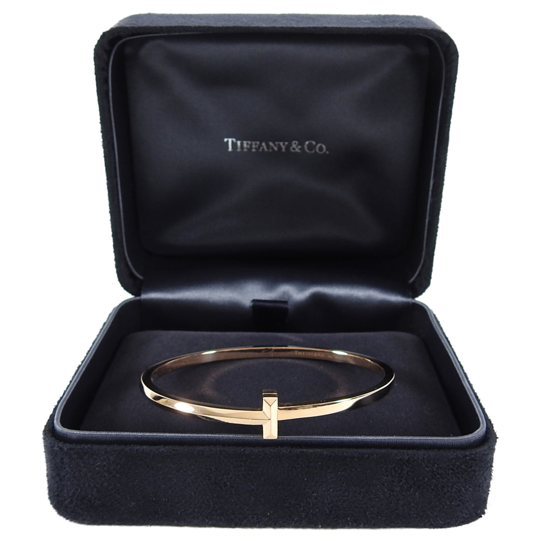 Tiffany 2020 18k Rose Gold T1 Narrow Bracelet 