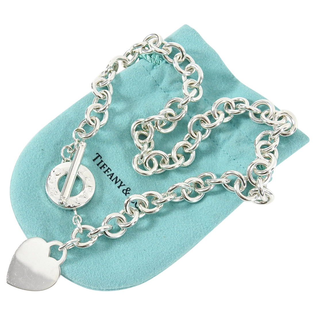 Tiffany and Sterling Silver Toggle Necklace1