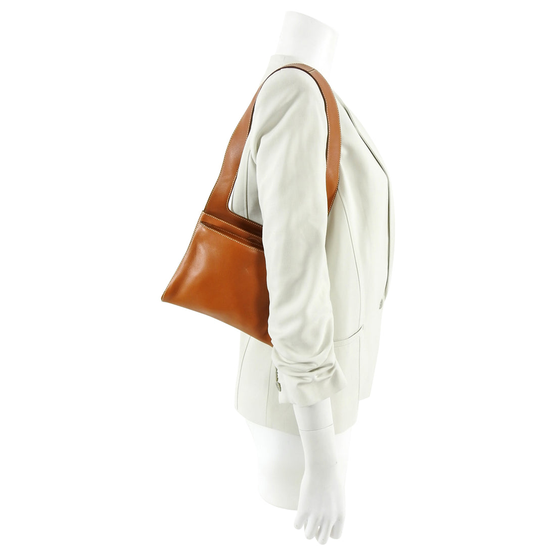Tods Tan Small Leather Shoulder Bag