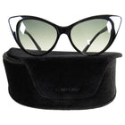 Tom Ford Nikita Black Cat Eye Sunglasses RF173