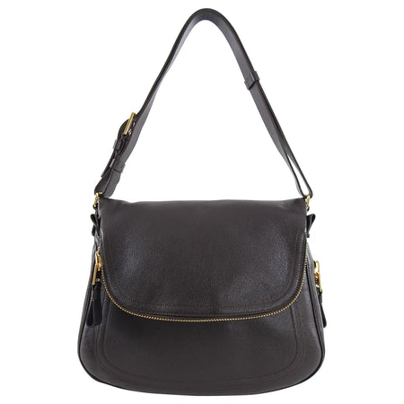 Tom Ford Brown Jennifer Medium Shoulder Bag