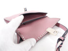 Valentino Mini Rockstud Rose Quartz Shoulder Bag