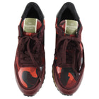 Valentino Red Camouflage Rock Runner Sneakers - 37 