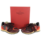 Valentino Red Camouflage Rock Runner Sneakers - 37 