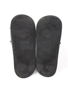 Valentino Black Rock Stud Rubber Slide Sandals - 37