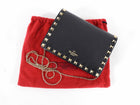 Valentino Mini Rock Stud Black Leather WOC Wallet on Chain
