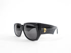 Valentino 543 Black Textured Sunglasses
