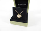 Van Cleef and Arpels 18k Gold Alhambra Guilloche Pendant Necklace