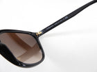 Versace Black Sunglasses with Gold Studs at Arms