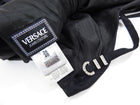 Versace Jeans Vintage Black Rayon Dress w Jewel Detail - XS