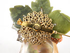 Lawrence VRBA Vintage Shell Coral Large Statement Brooch
