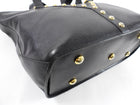 Yves Saint Laurent Vintage Black Stud Y Ligne Tote Bag