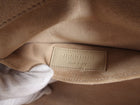 YSL Beige Leather Y Ligne Clutch Bag