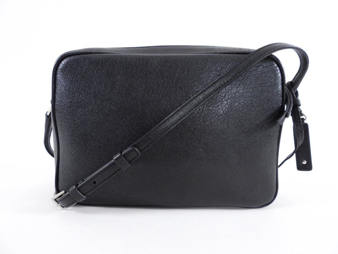 Lou leather crossbody bag Saint Laurent Black in Leather - 31732124