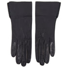 YSL Yves Saint Laurent Vintage Black Leather Gloves