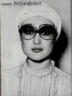 Yves Saint Laurent YSL Vintage 1976 Extra Large Sunglasses