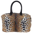 Yves Saint Laurent Leopard Nylon Easy Y Duffle Bag