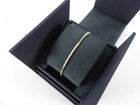 David Yurman 18k Yellow Gold Petite Pave Bead Flex Bracelet