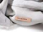 Yves Salomon Grey Shearling Hooded Lacon Jacket - XS/S
